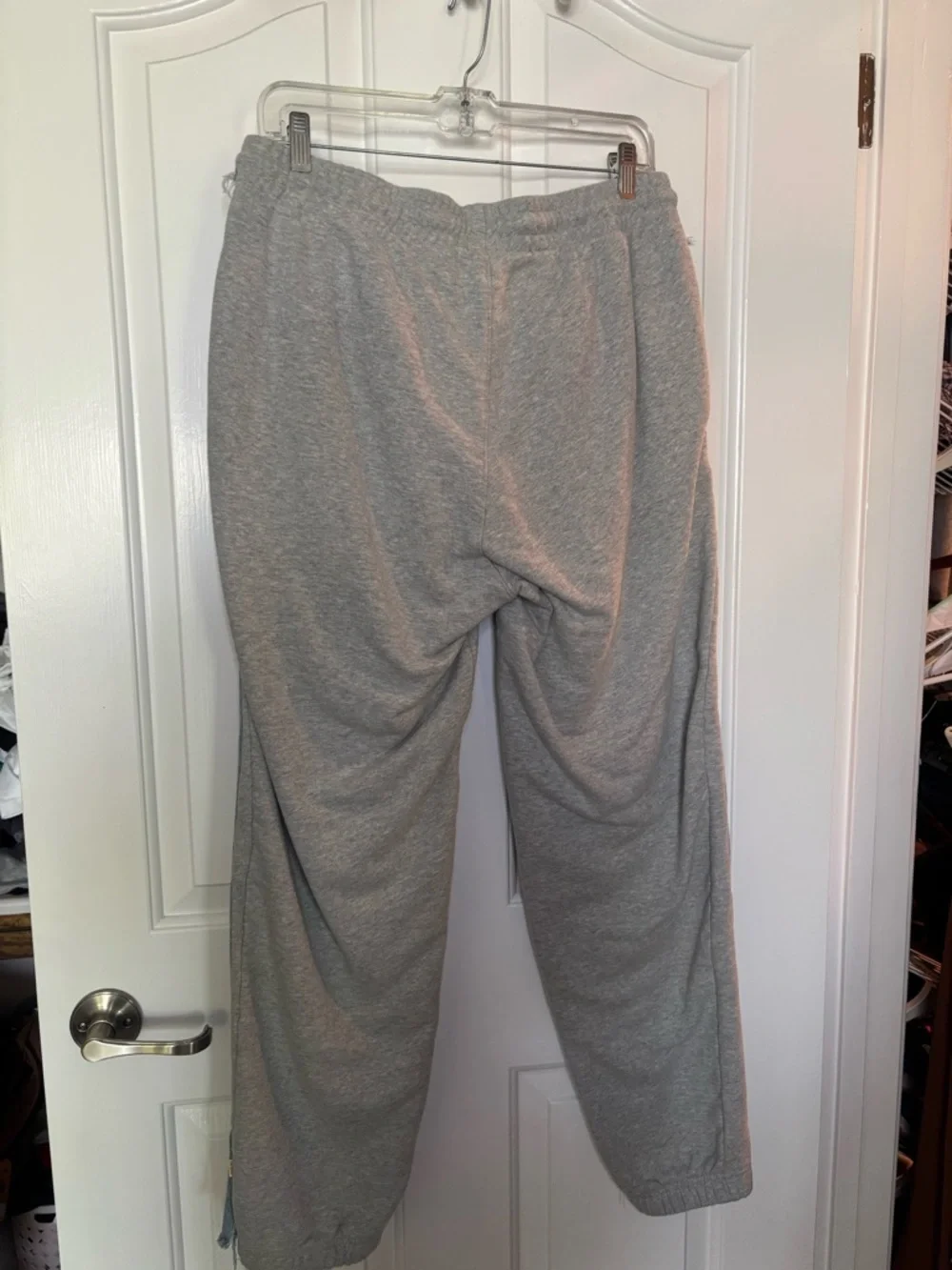 Levi's Light Blue 1/2 Denim 1/2 Jogger-Style Women's Jeans size M